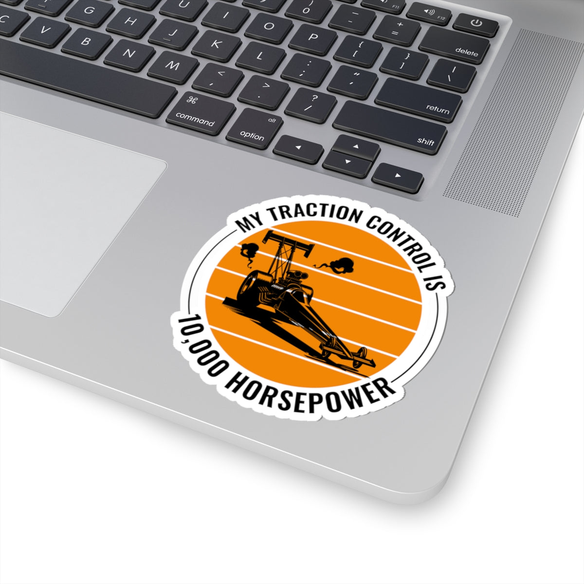 Dragster Drag Racing Sticker Vinyl - Horsepower Decal for Nitro Racing Fans