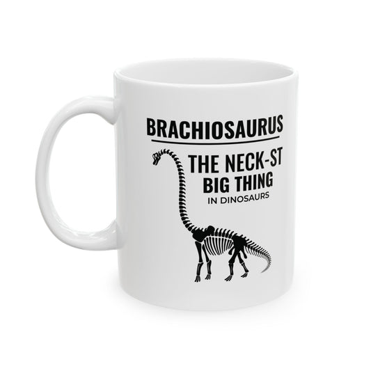 Brachiosaurus Dinosaur Fossil Mug - The Neck-st Big Thing