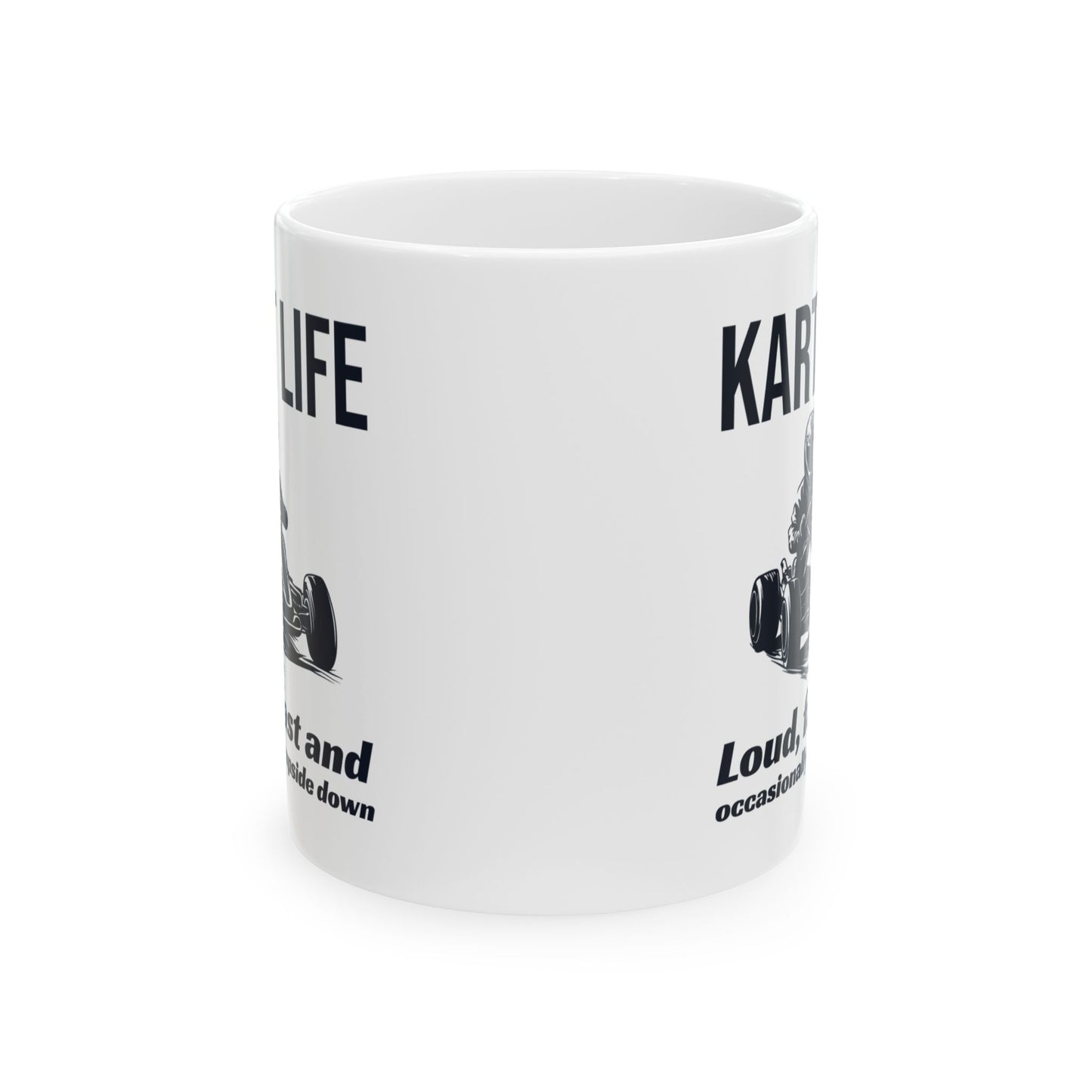 Go Kart Racing Mug – Funny Kart Life Gift for Speed Enthusiasts