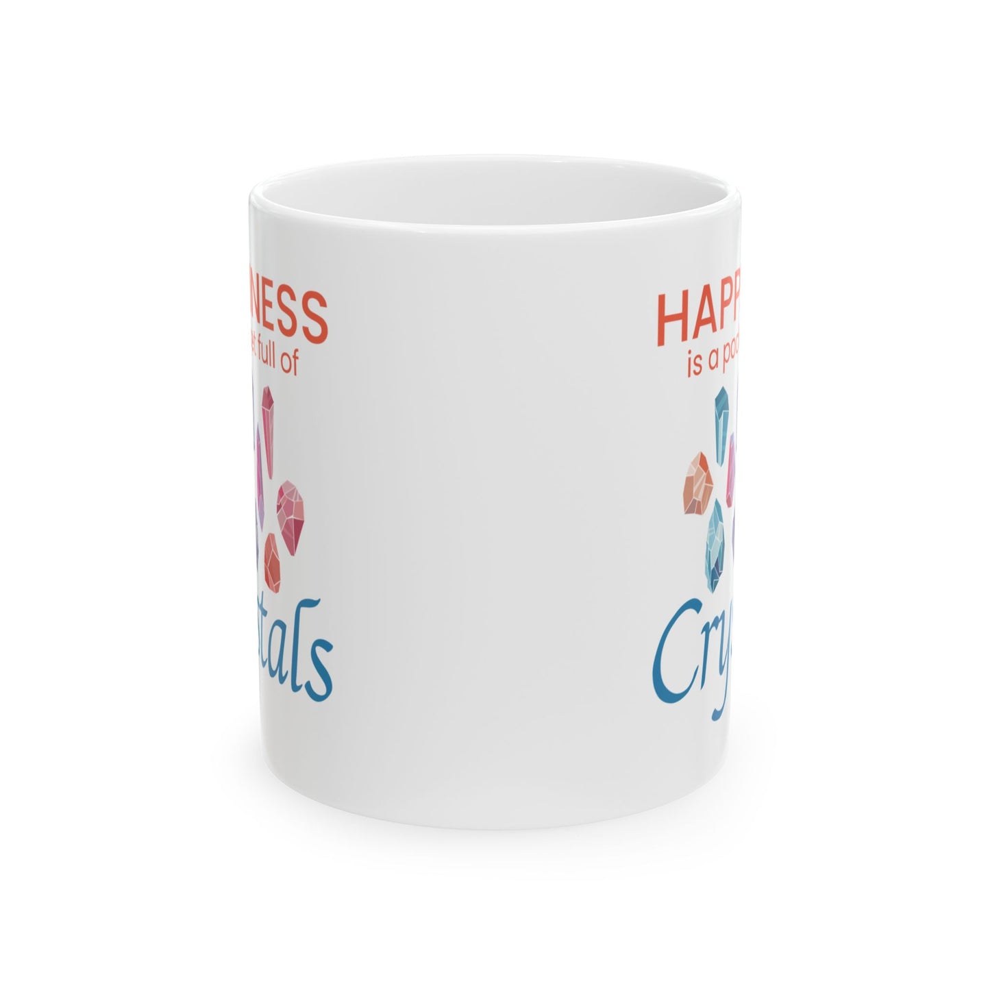 Rock Collector Mug Happiness Crystal Collection Mineralogy Enthusiast Gift