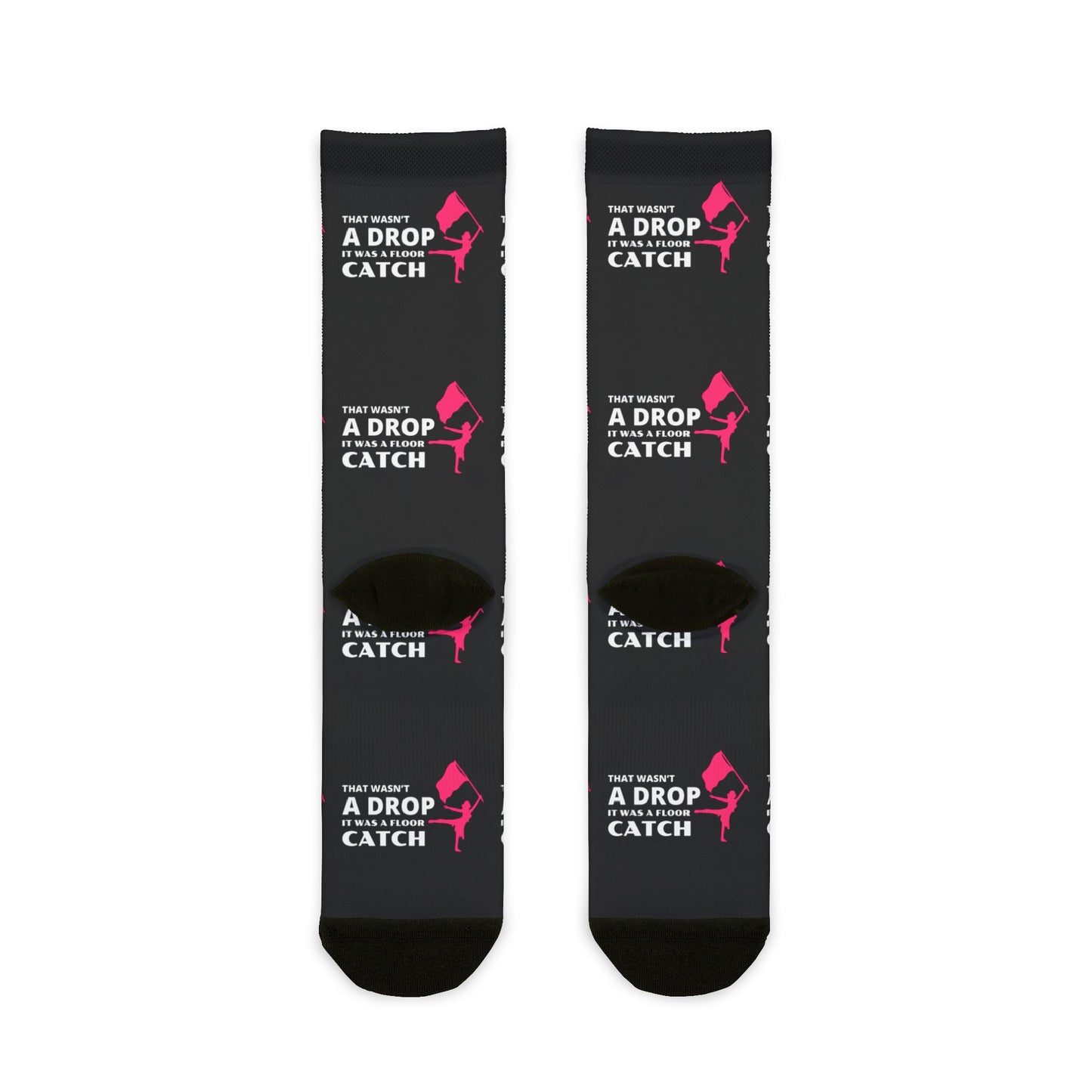Color Guard Socks – Fun Design for Dancers, Performers, and Flag Spinners