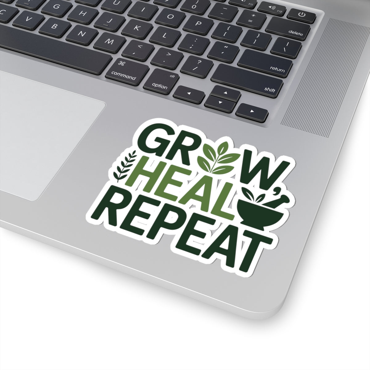 Herbalist Cycle Sticker - Plant Medicine Vinyl Decal for Herbalists, Garden Healers