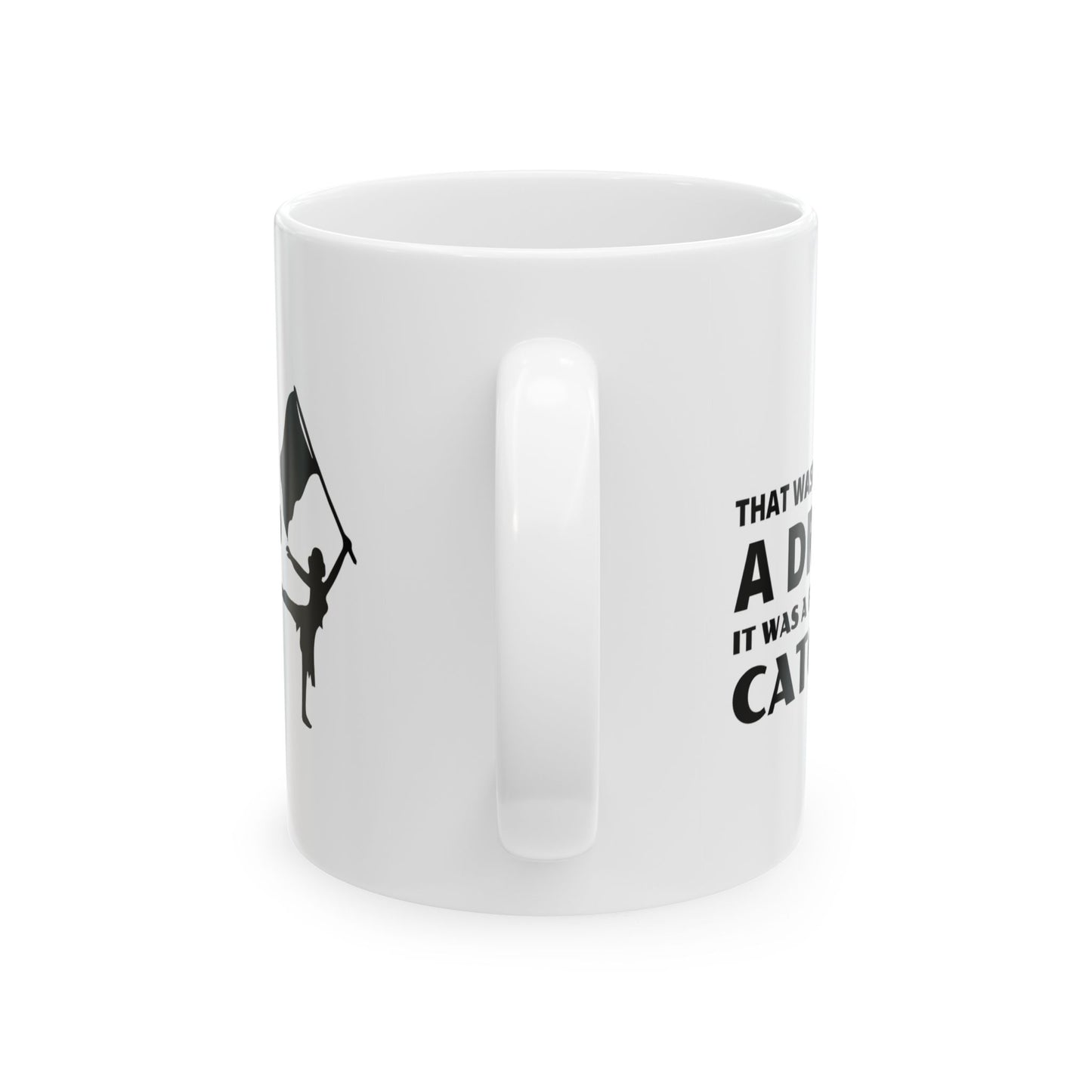 Color Guard Mug - Floor Catch Design for Performers & Fans