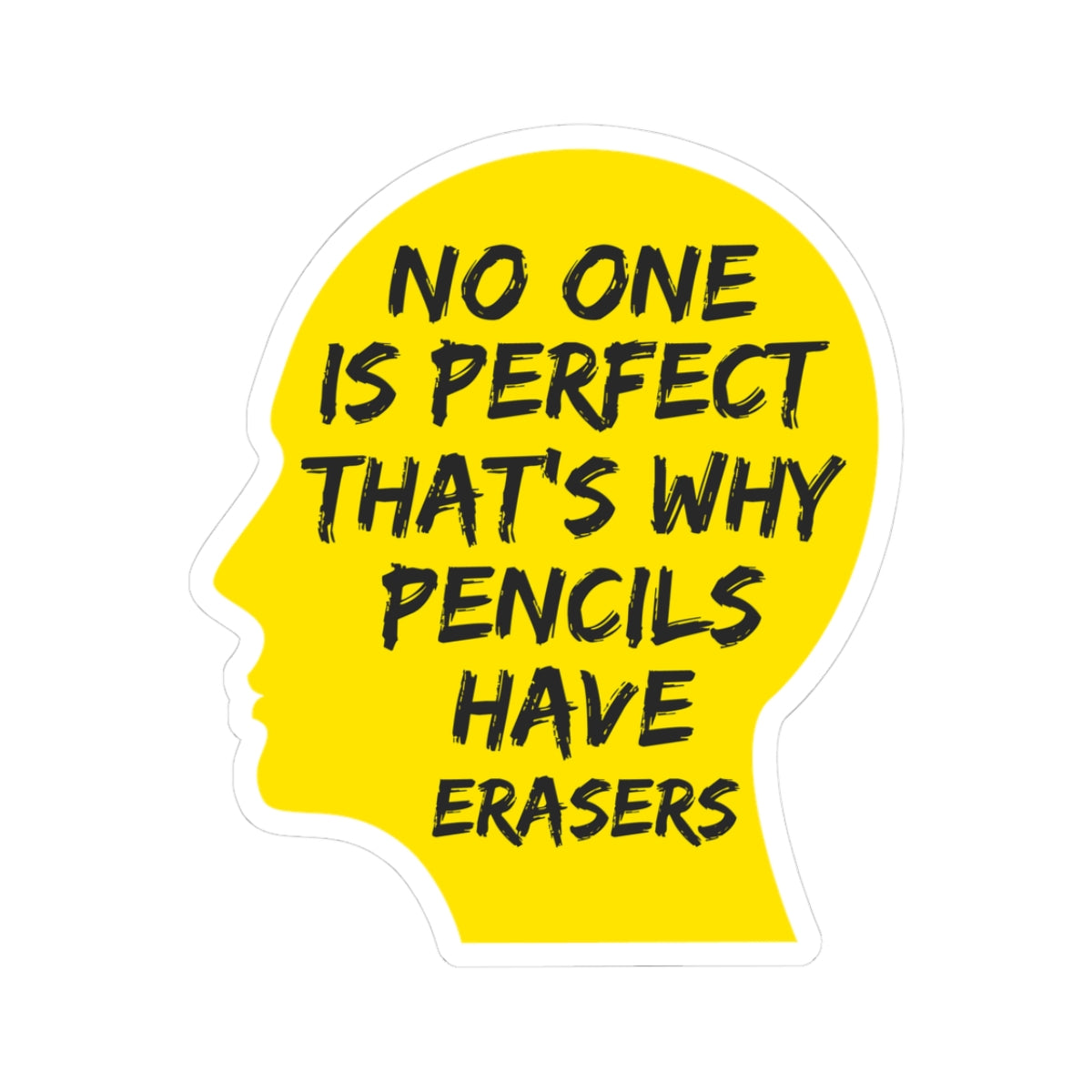 Empowering Mental Health Sticker - Resilience Vinyl Decal for Advocates, Students, and Support Groups
