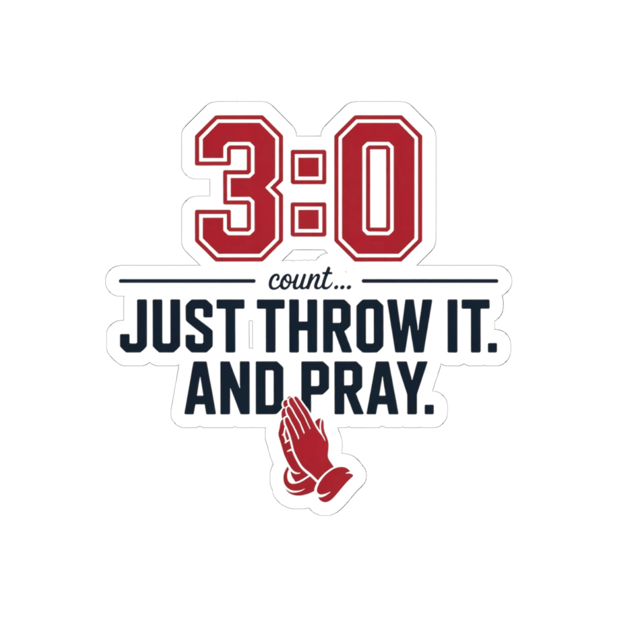 Baseball Pitcher Sticker – Funny Full Count Humor Decal for Pitchers Travel Ball Athletes