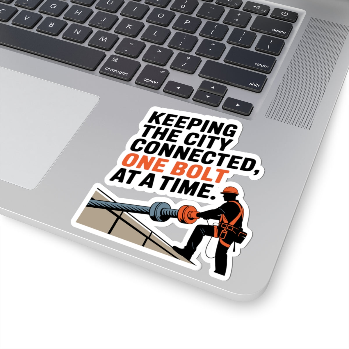 Bridge Inspector Sticker - City Connected Vinyl Decal for Engineers & Techs