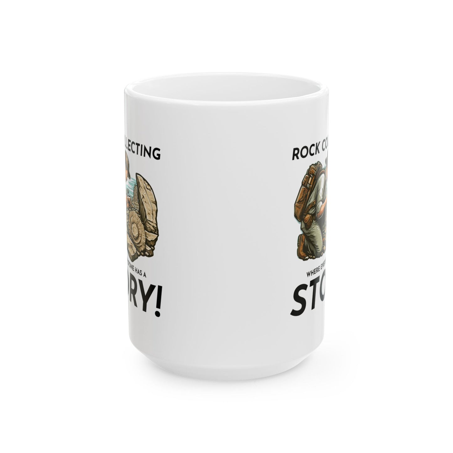 Geologist Mug for Rock Lovers - Stone Stories