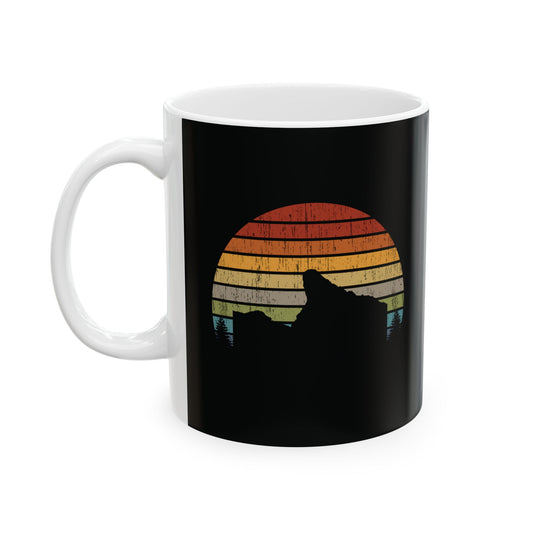 Geologist Mug - Vintage Retro Rock Identification Coffee Mug for Rockhounds & Science Lovers