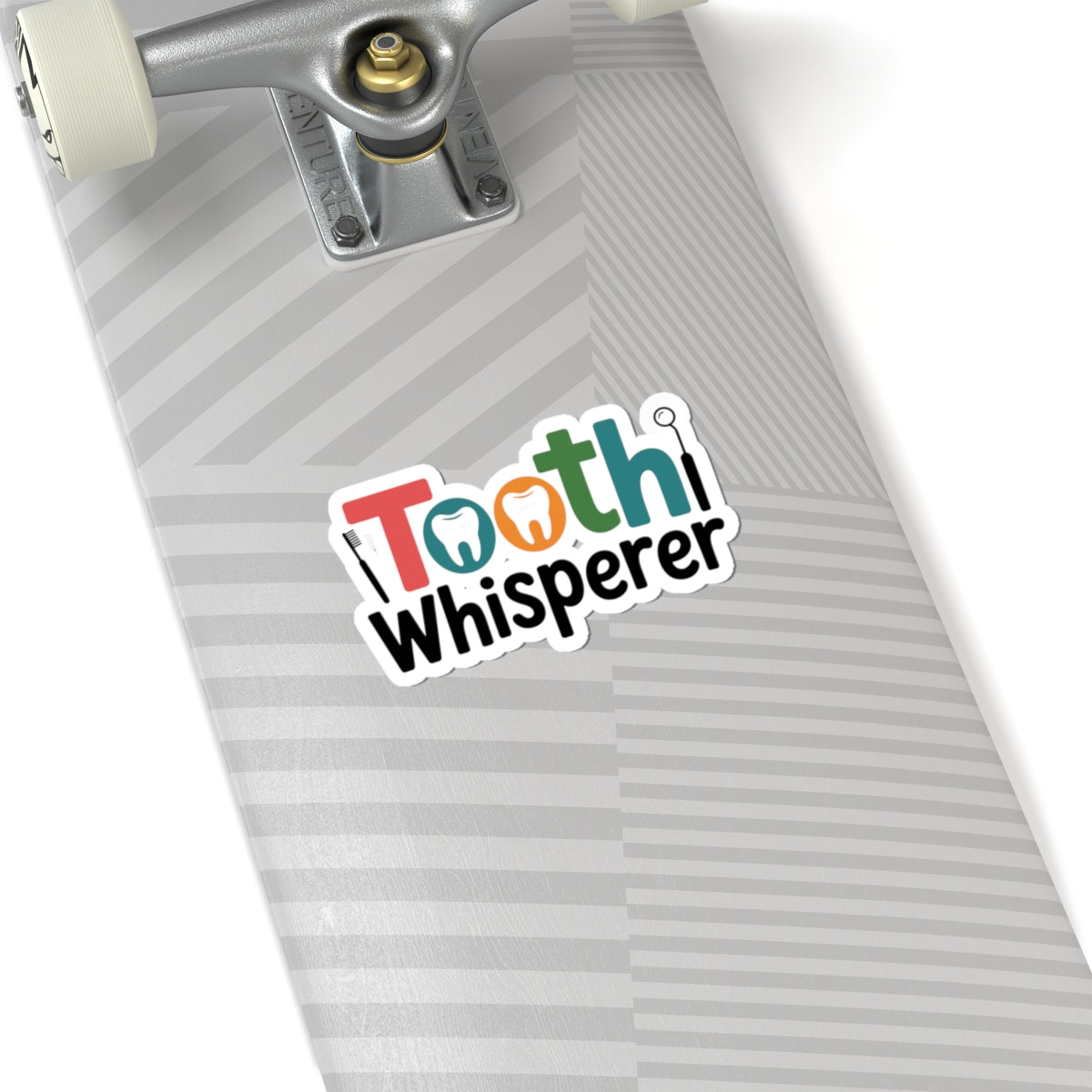 Tooth Whisperer Dental Sticker - Funny Lab Tech Vinyl Decal for Dentists & Ceramists