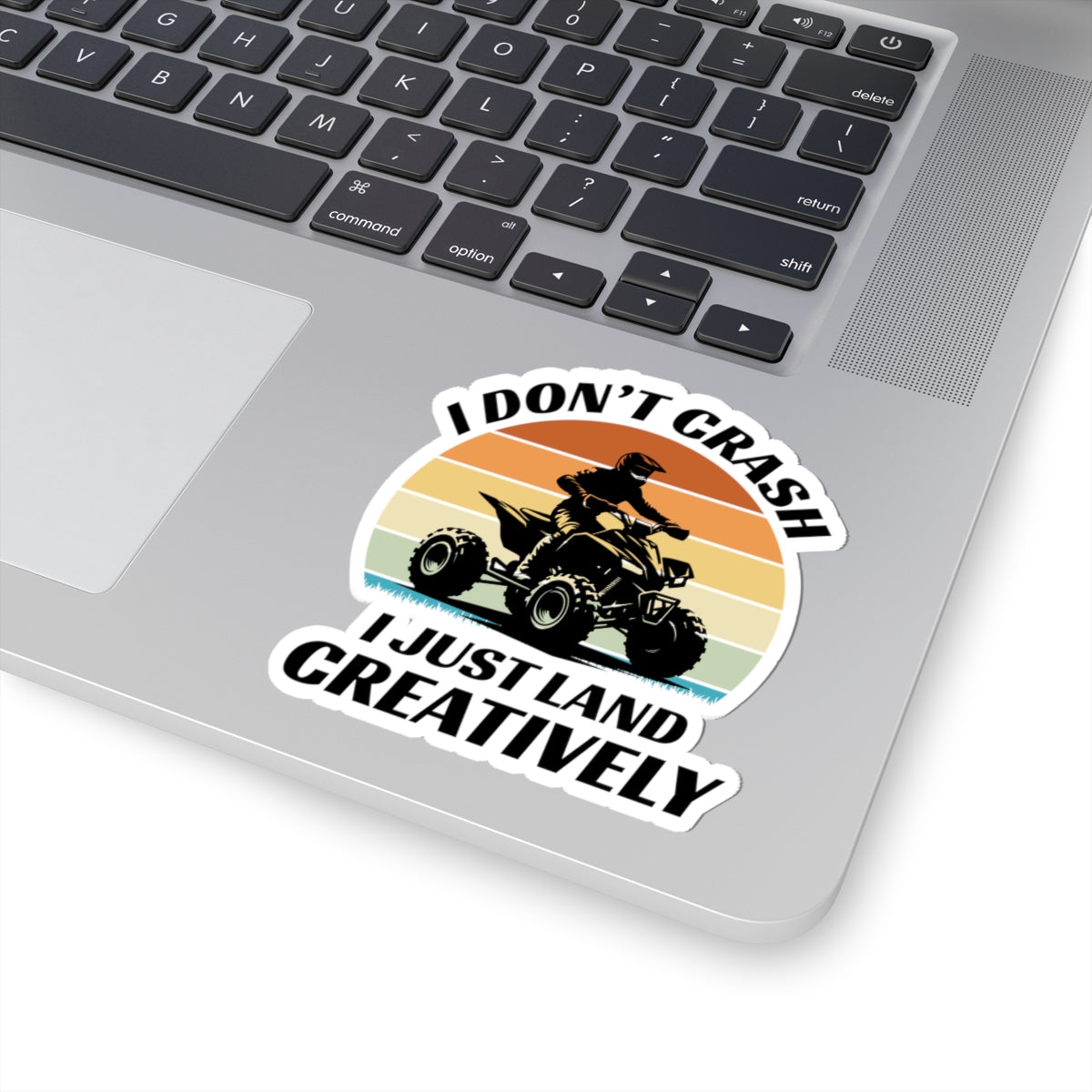 ATV Sticker Vinyl Quad Bike Motocross Racing - Off-Road Dirt Track Decal for Riders and Enthusiasts