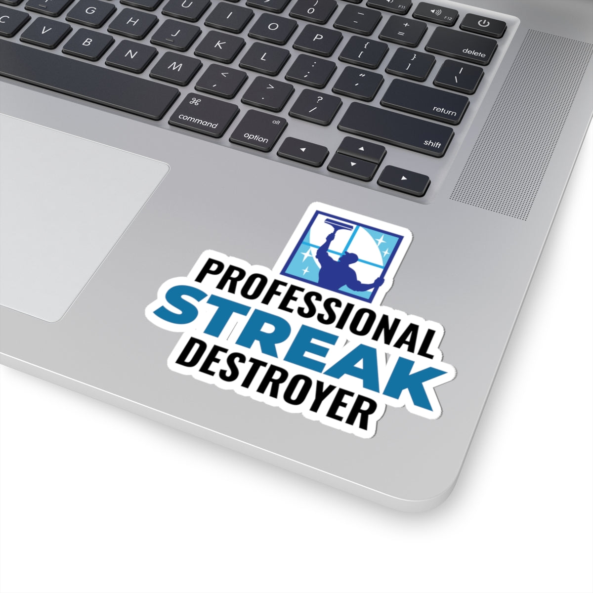 Window Cleaner Sticker - Streak Destroyer Vinyl Decal for Professionals & Technicians