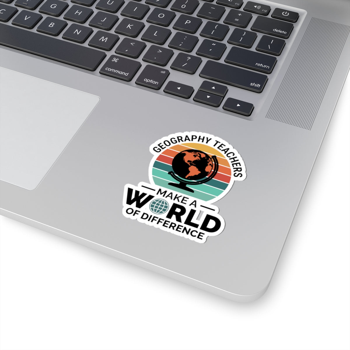Geography Educator Sticker - World Changer Vinyl Decal for Teachers