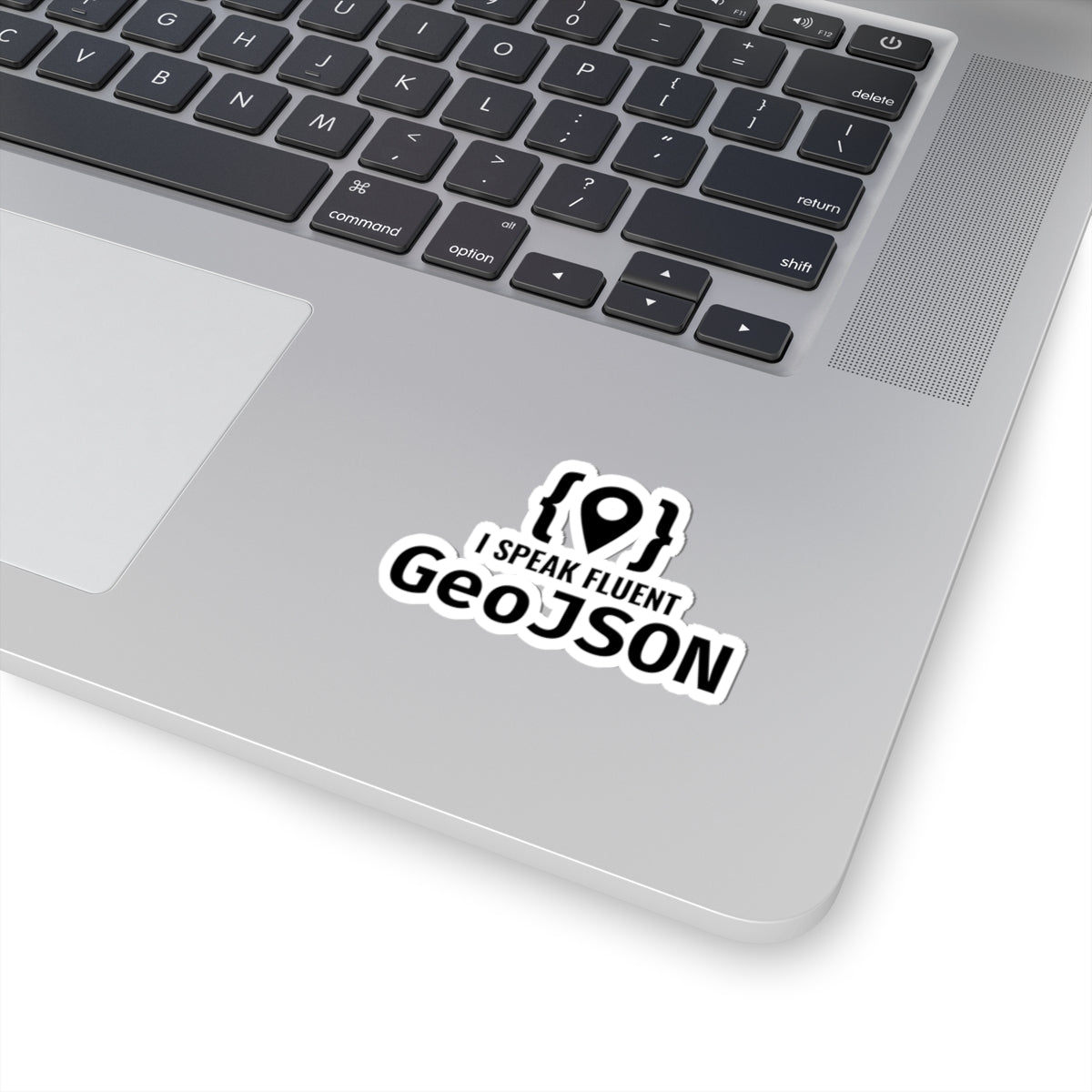 Geeky GIS Sticker - GeoJSON Humor Vinyl Decal for Developers & Geospatial Nerds