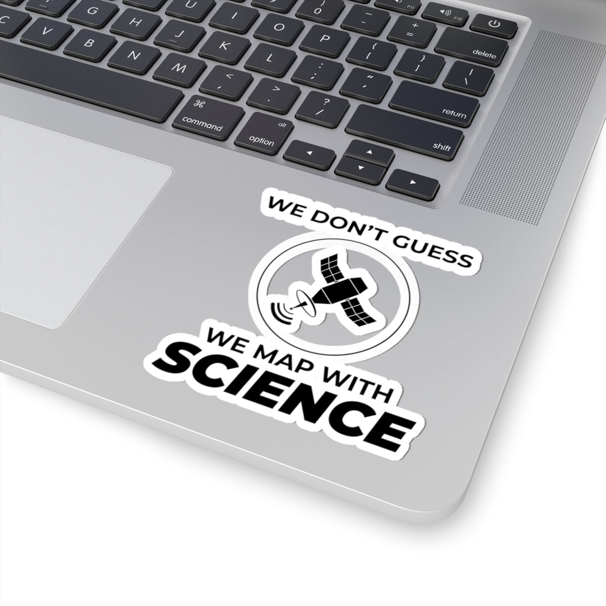 "Science Mapping Sticker - Precision GIS Vinyl Decal for Geospatial Professionals"
