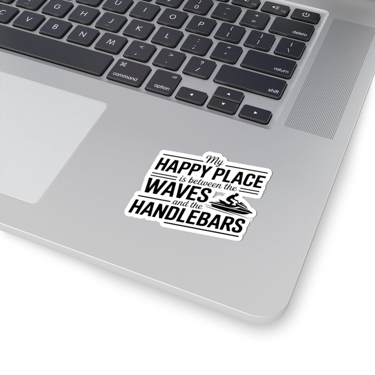Inspirational Jet Ski Sticker - Ride the Waves Vinyl Decal for PWC Enthusiasts & Water Lovers