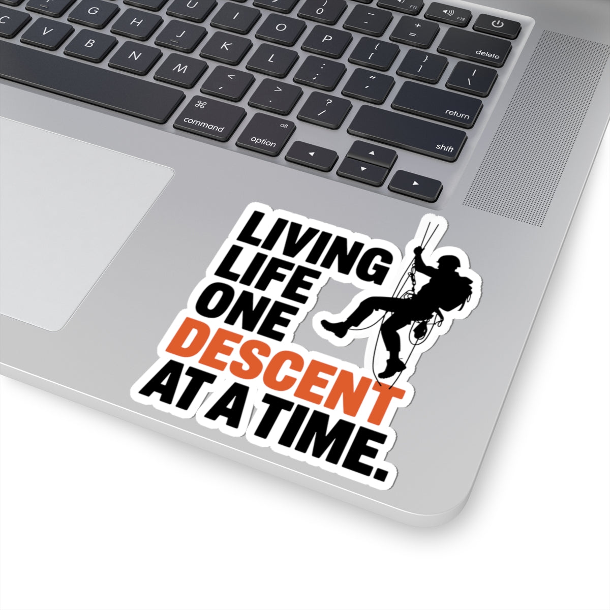 Rope Access Technician Sticker - One Descent Vinyl Decal for Climbers & Technicians