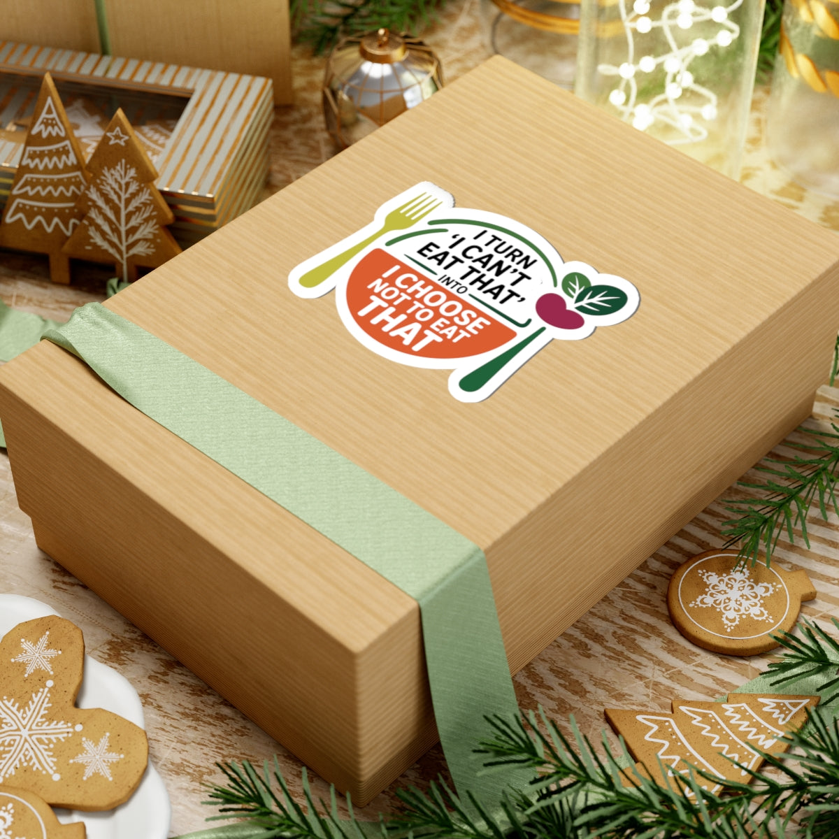 Empowering Dietitian Sticker - Mindful Eating Vinyl Decal for Registered Dietitians, Nutritionists