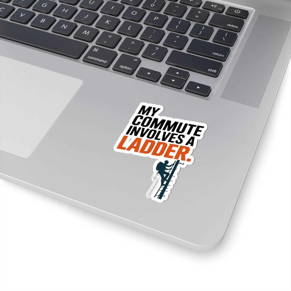 Tower Climber Sticker - Cell Tower Ladder Commute Vinyl Decal for Telecom Technicians