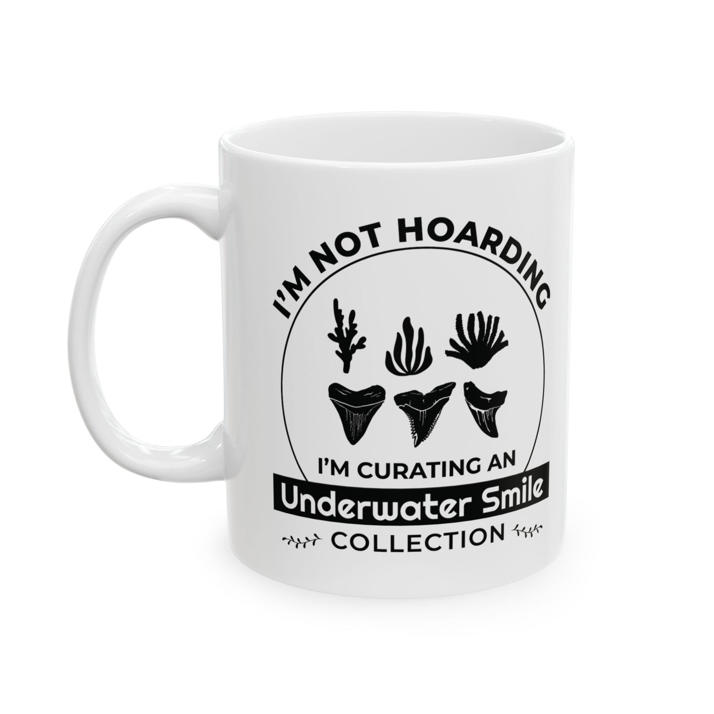 Shark Tooth Collector Mug Fossil Hunting Enthusiast Gift for Paleontologists