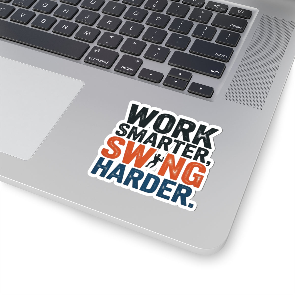 Rope Access Technician Sticker - Swing Harder Vinyl Decal for Climbers & Pros