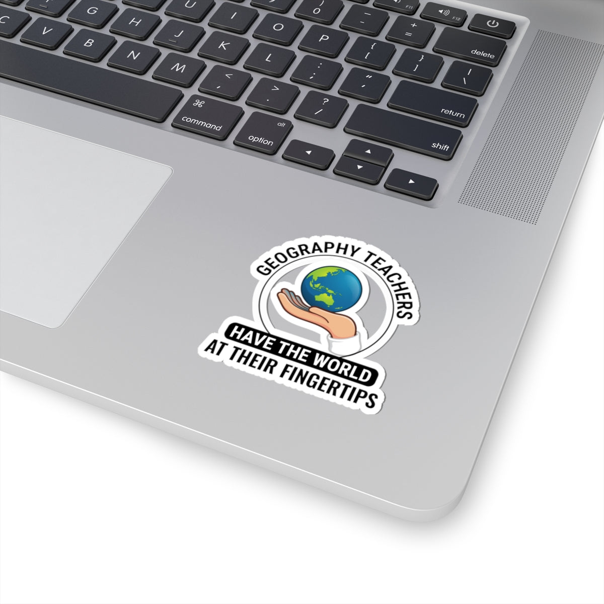 Worldly Educators Sticker - Geography Teacher Vinyl Decal for Classroom Inspiration