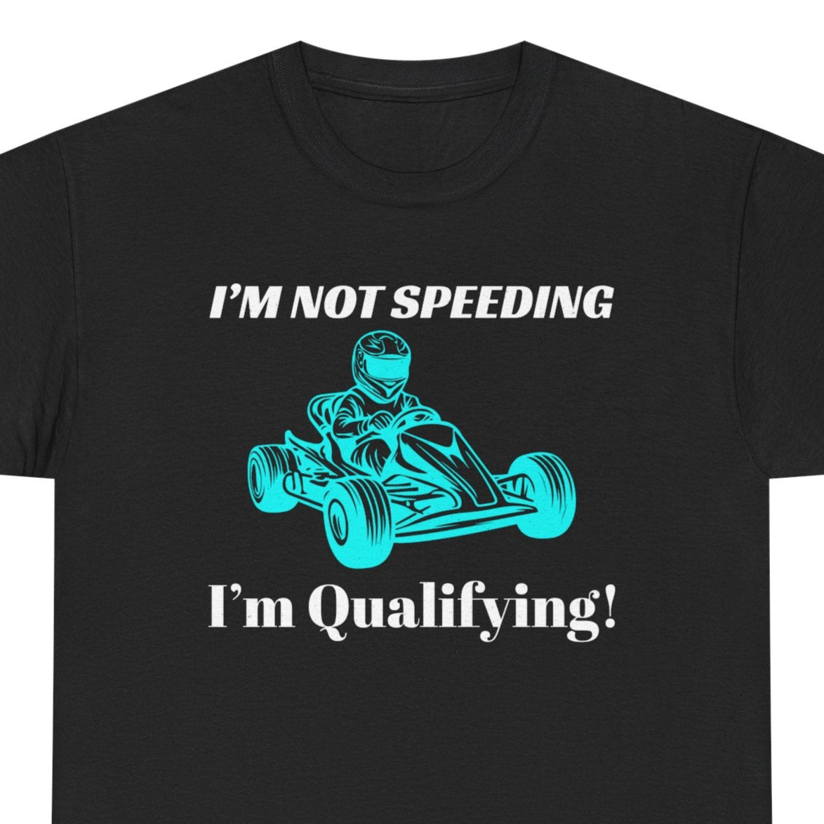 Go Kart Racing T-Shirt - Performance Karting Shirt for Competitive Drivers & Racing Fans
