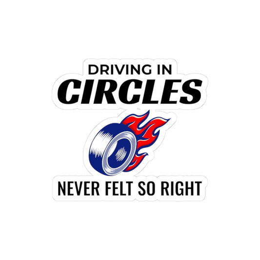 Drifting Drift Racing Sticker Vinyl Motorsport Circles Enthusiasts Performance