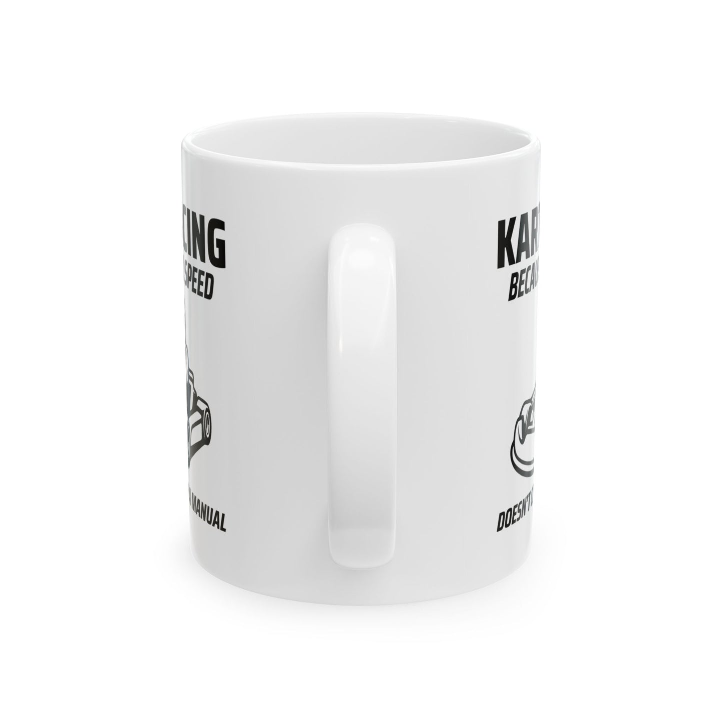Go Kart Racing Mug - For Speed Enthusiasts & Karting Fans