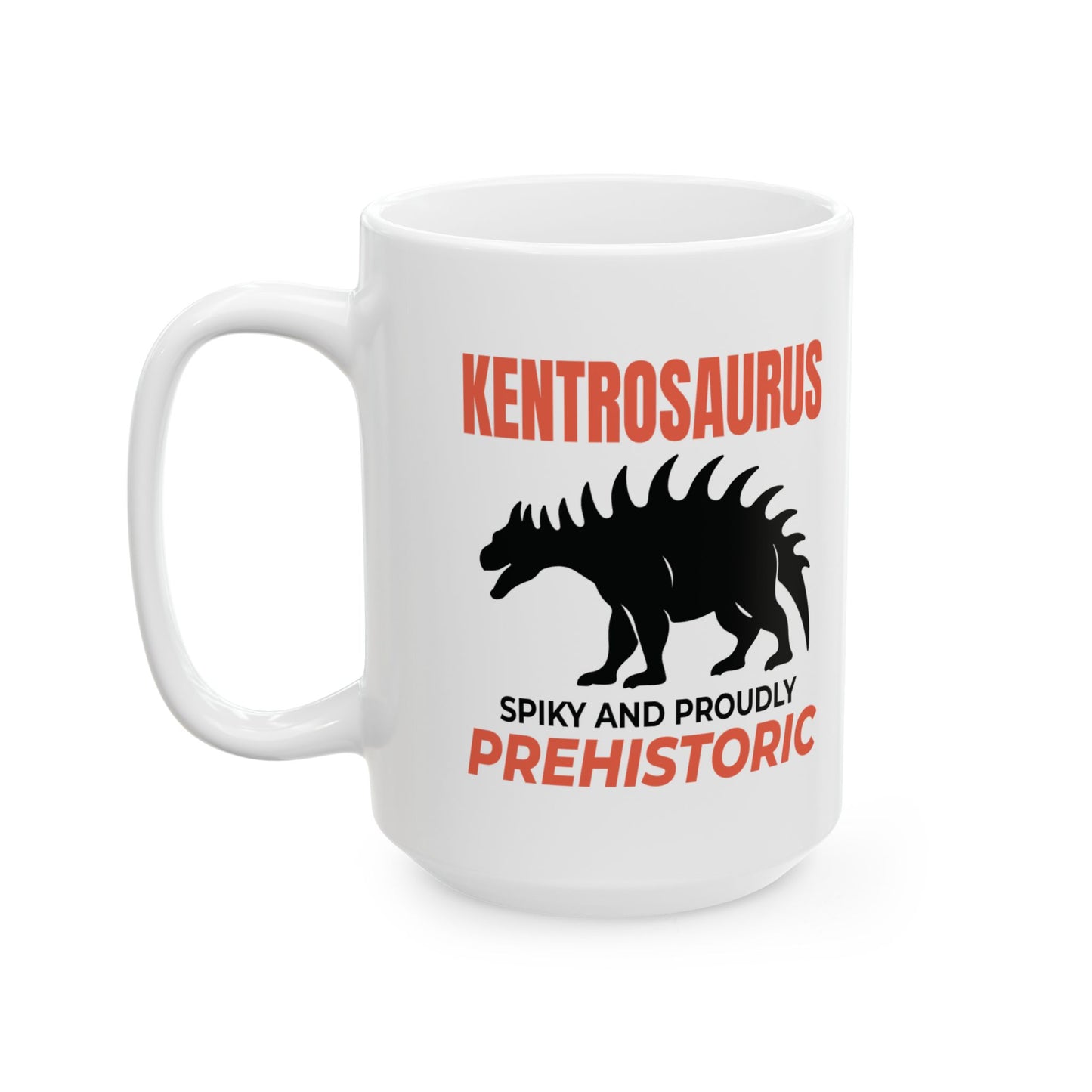 Dinosaur Fossil Mug - Kentrosaurus, Spiky - Dino Collector Mug