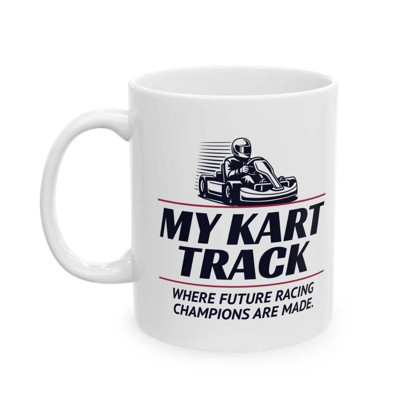 Go Kart Racing Mug - For Racing Enthusiasts & Future Champions