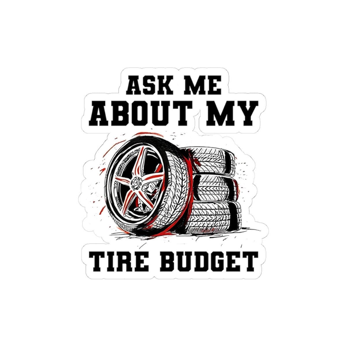 Drifting Drift Racing Sticker Vinyl Motorsport Tire Budget Enthusiasts Performance