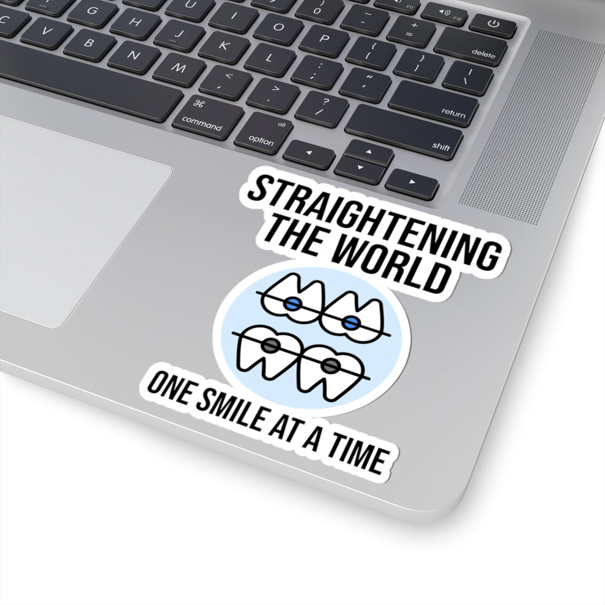 Dental Office Decor Orthodontic Sticker - Orthodontist Vinyl Decal for Dentist, Hygienist