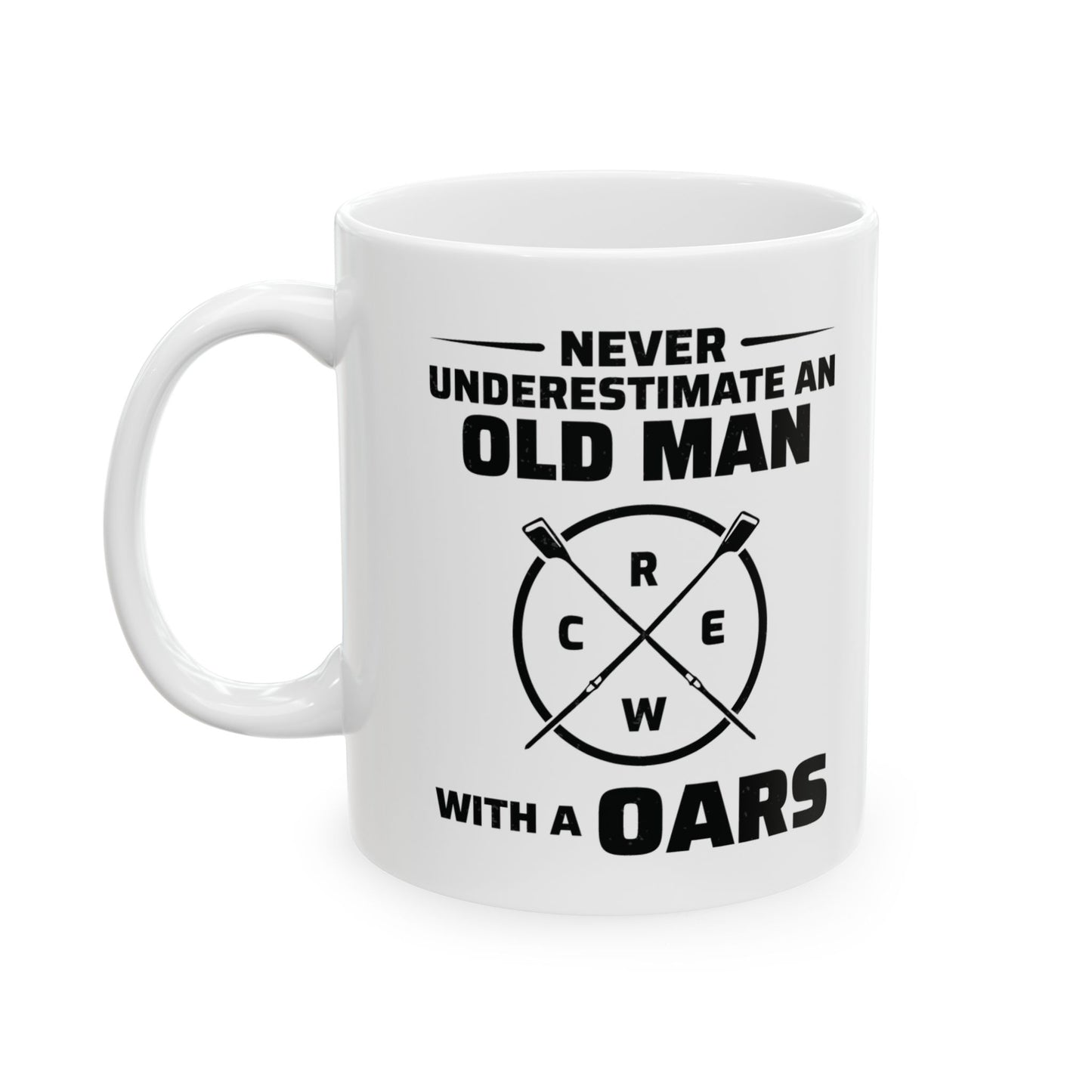 Rowing Mug - Old Man Rowers - Funny Crew Gift