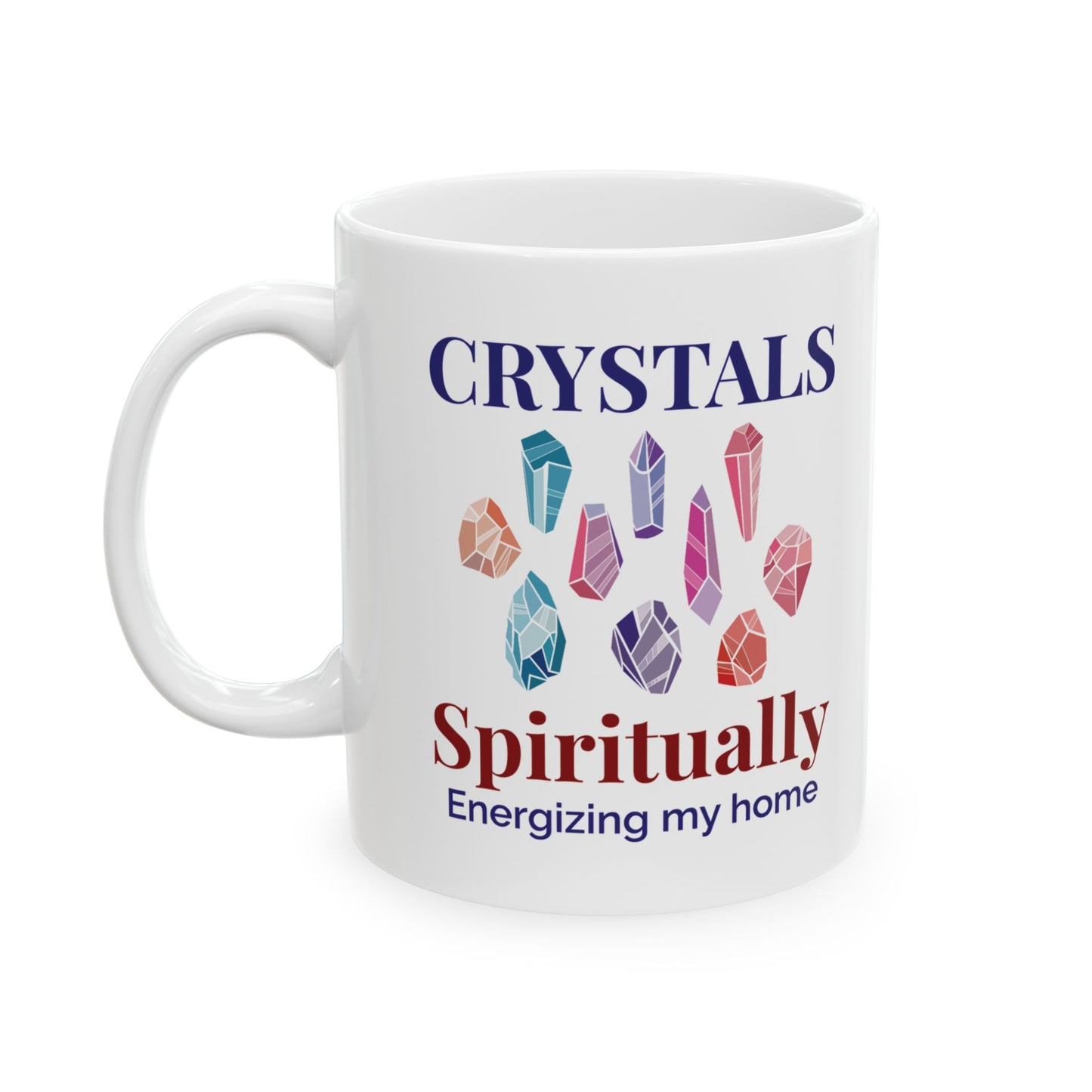 Crystal Enthusiast Mug - Spiritually Energizing Home Design