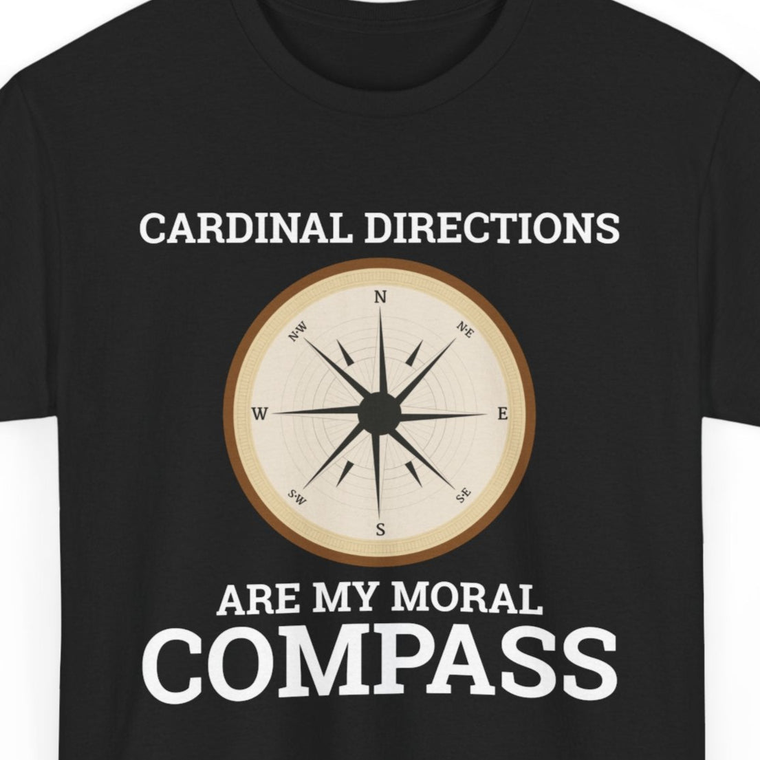 Ethical Navigator T-Shirt - Directional Integrity Tee for Geospatial Professionals