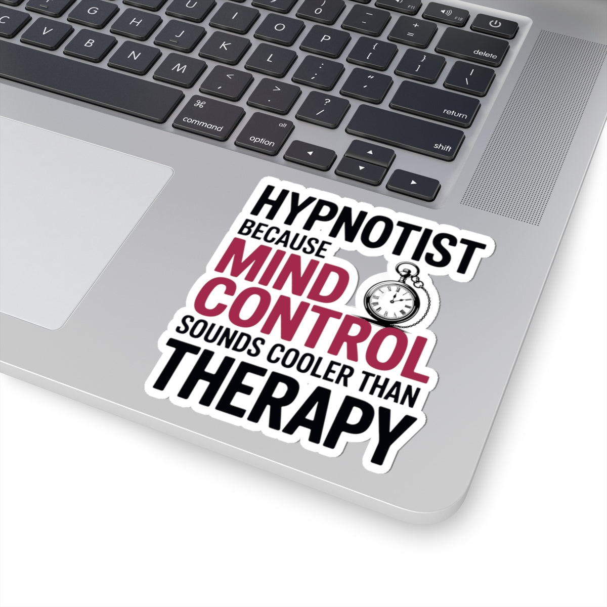 Hypnotist Humor Sticker - Mind Therapy Vinyl Decal for Hypnotists, Mental Wellness Practitioners