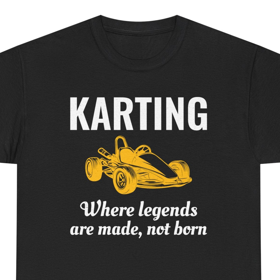 Go Kart Racing T-Shirt - Champion Builder Shirt for Aspiring Racers & Motorsport Fans