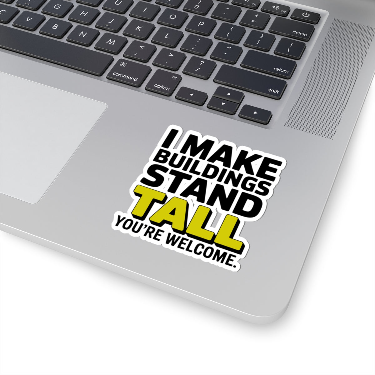 Structural Steel Sticker - Buildings Stand Vinyl Decal for Ironworkers & Erectors