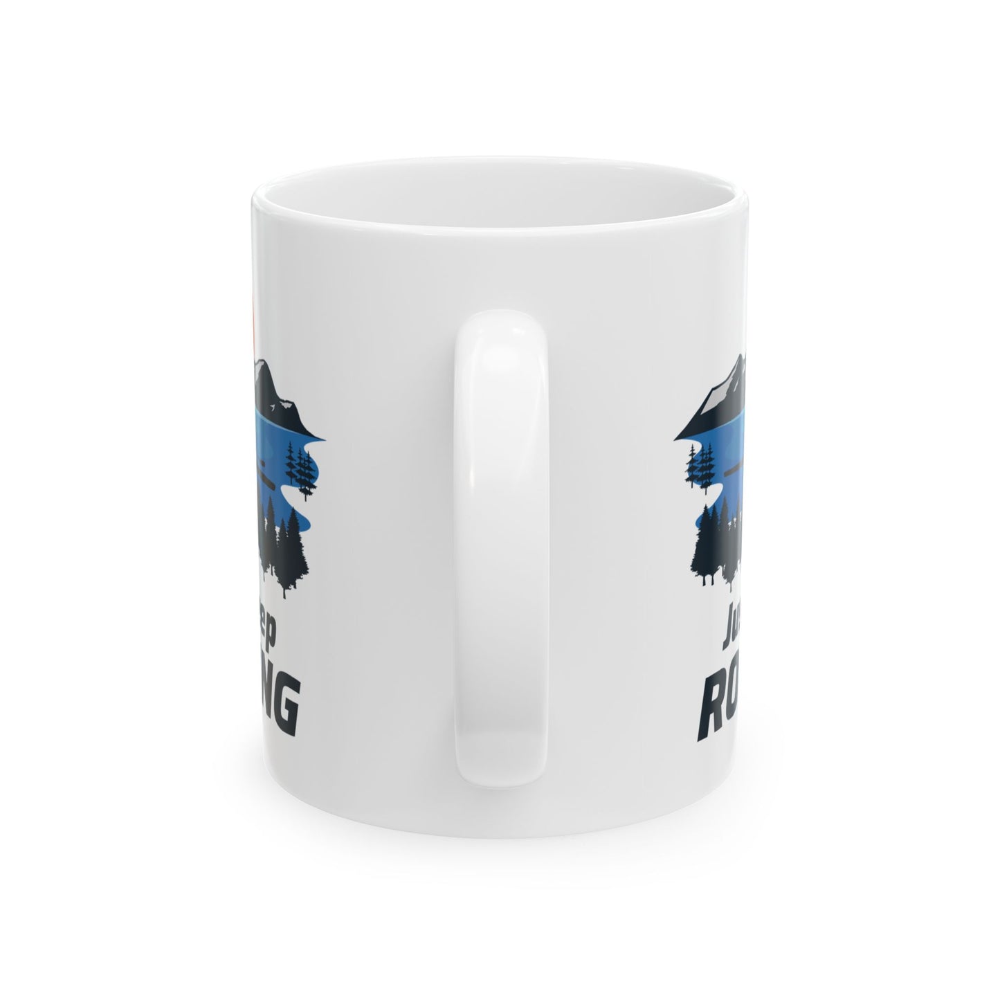 Rowing Mug - Just Keep Rowing - Sculling Gift
