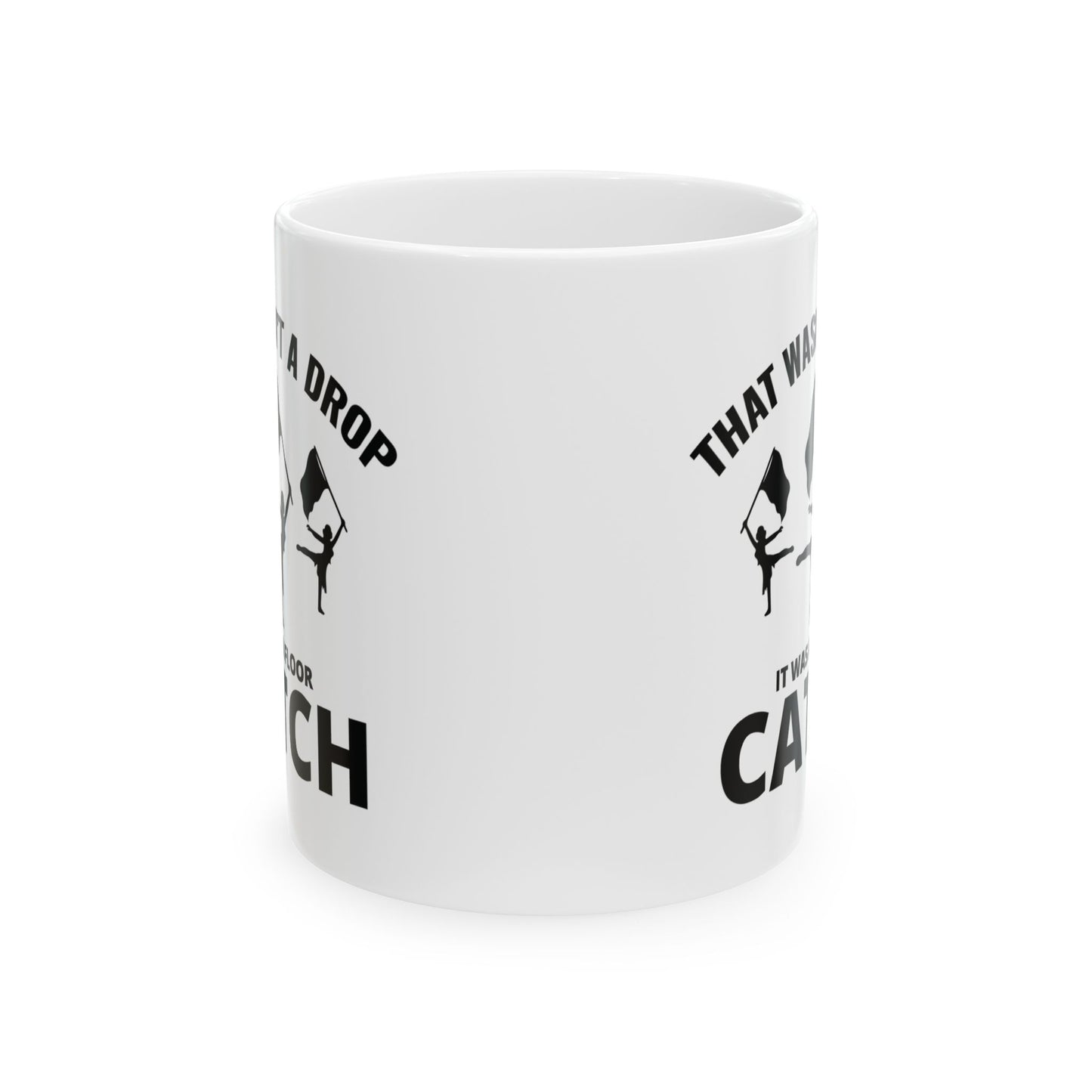 Color Guard Mug - Floor Catch Fun Design for Enthusiasts