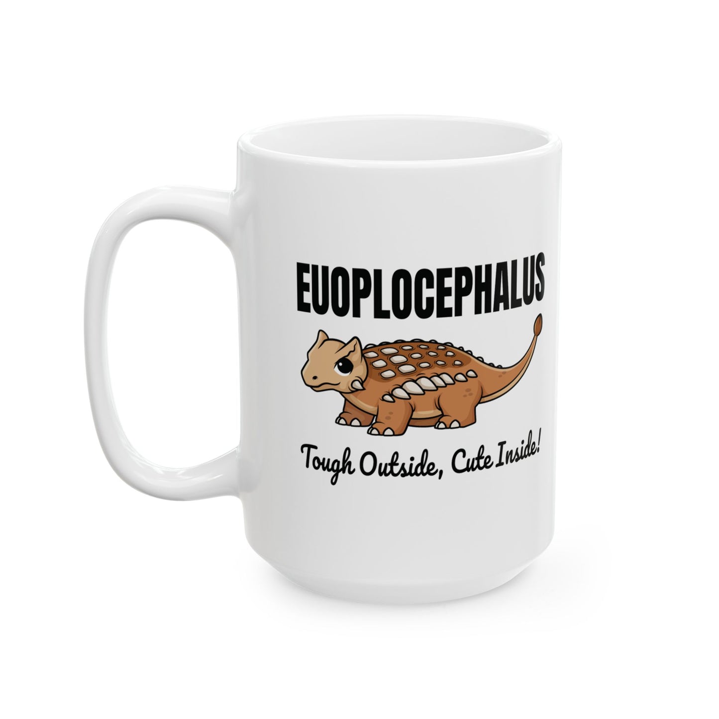 Dinosaur Fossil Mug - Euoplocephalus, Armored - Dino Gift