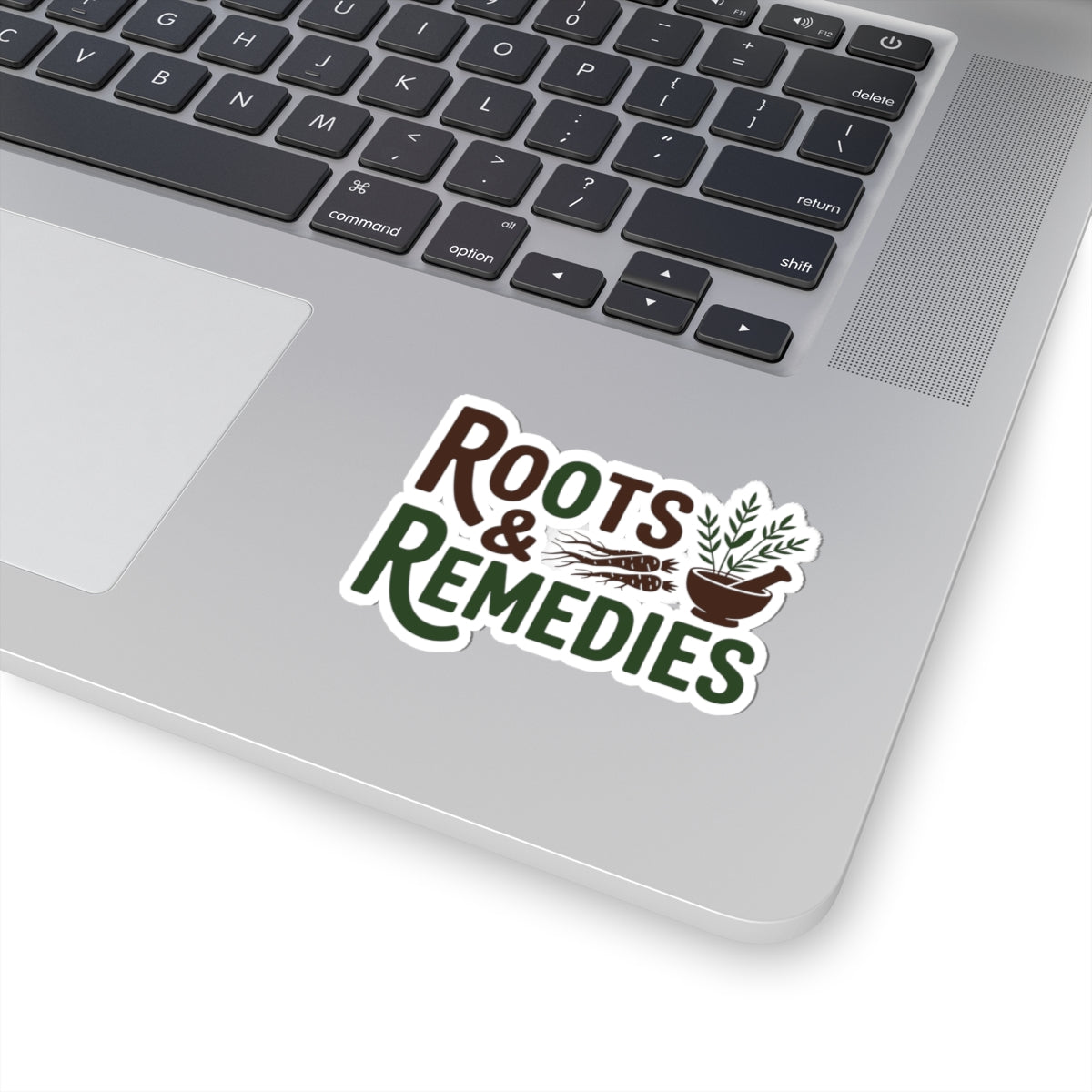 Botanical Healing Decal - Traditional Remedies Vinyl Sticker for Herbalists, Holistic Healers