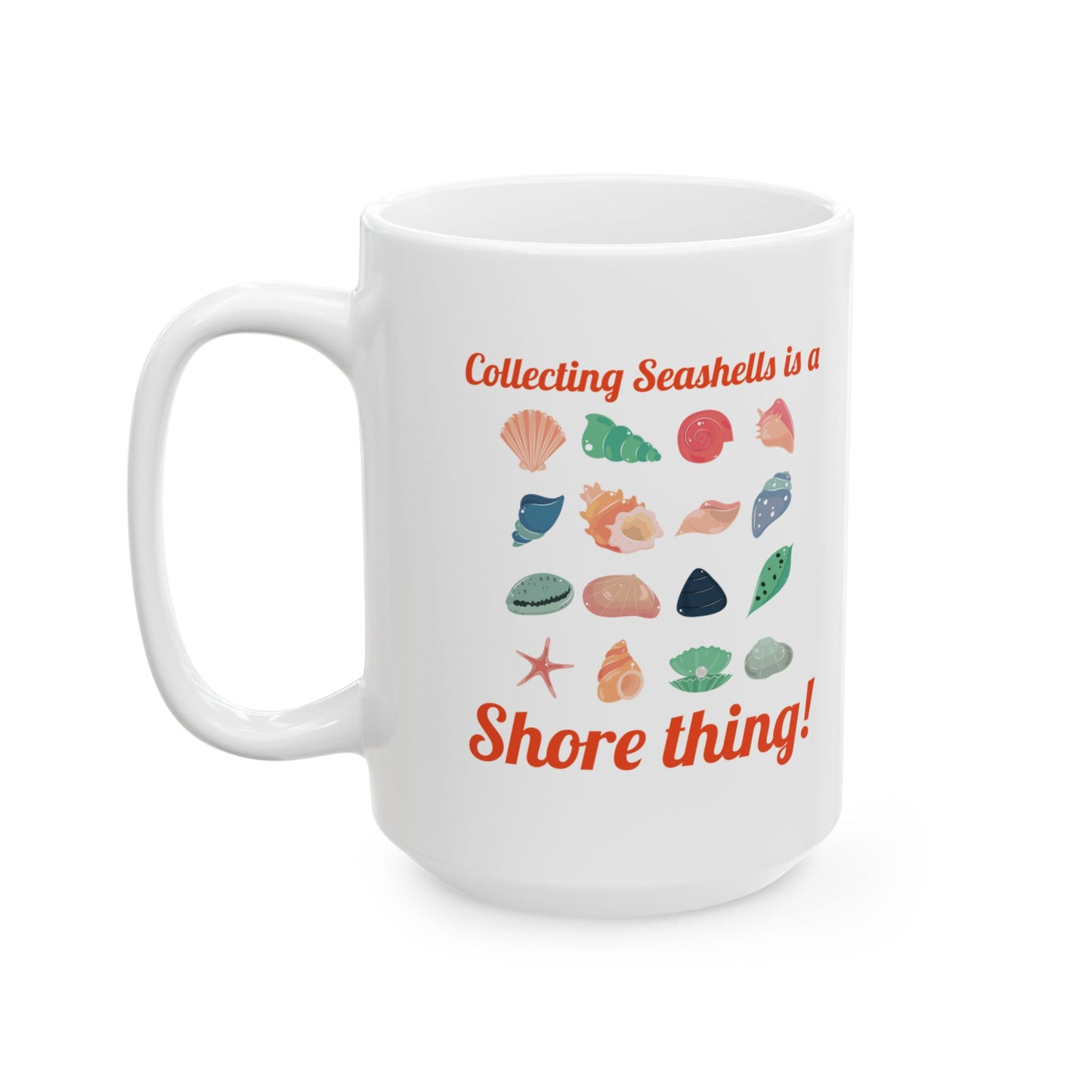 Seashell Collector Mug - Sharing the Joy of Collecting