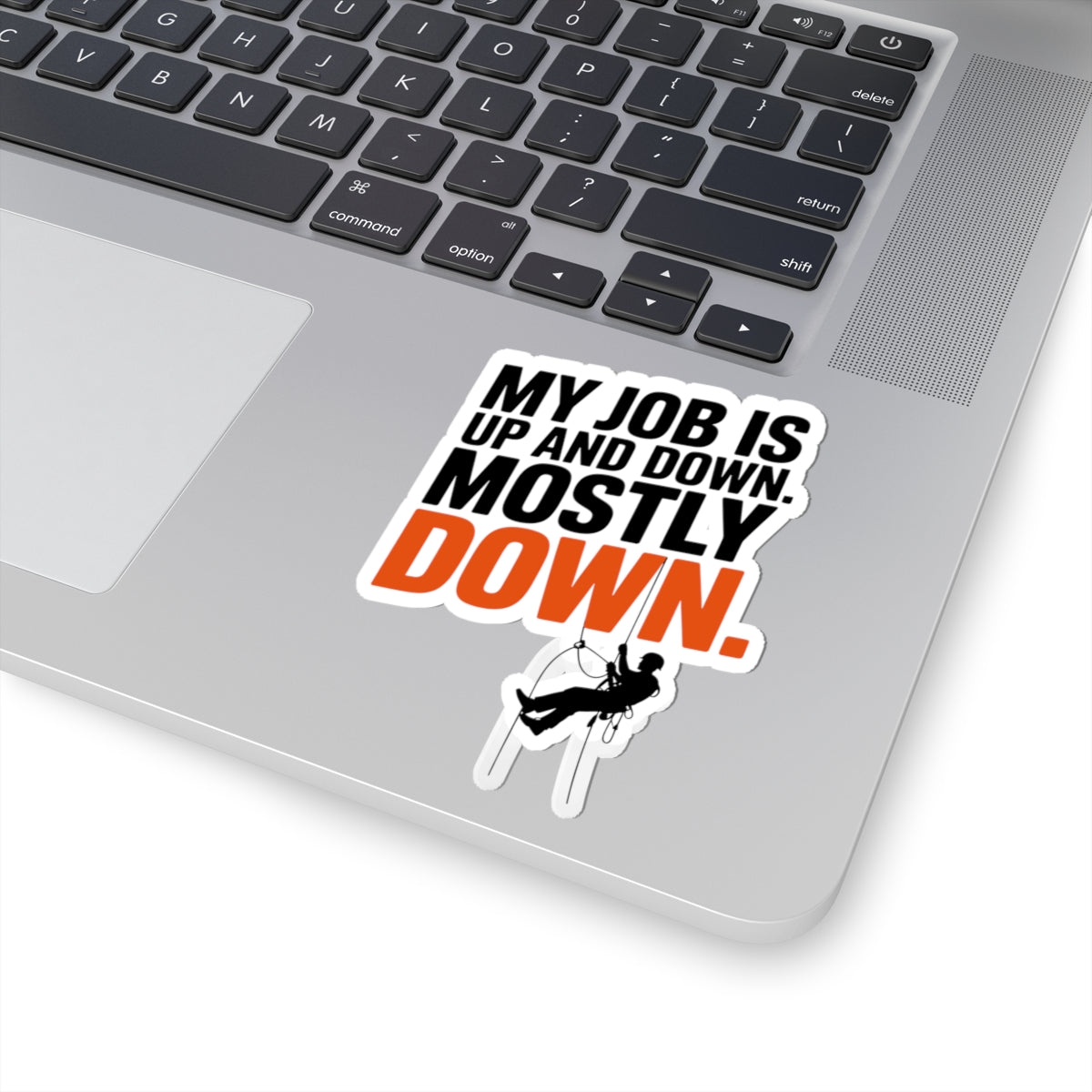 Rope Access Technician Sticker - Up & Down Vinyl Decal for Climbers & Rescuers