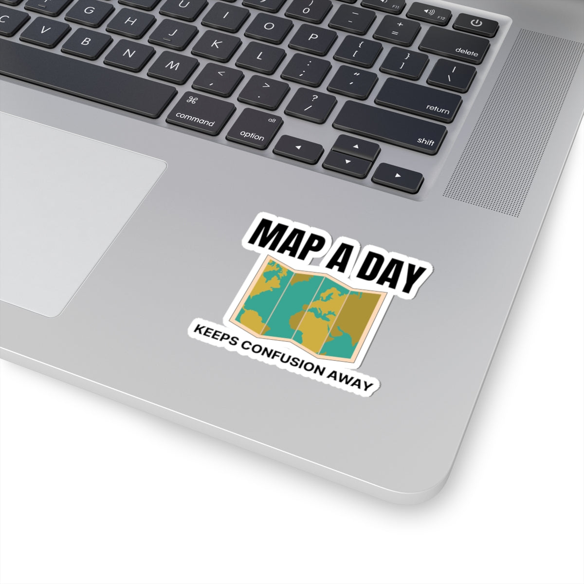 "Cartographer's Motto Sticker - Daily Mapping Vinyl Decal for GIS Professionals"