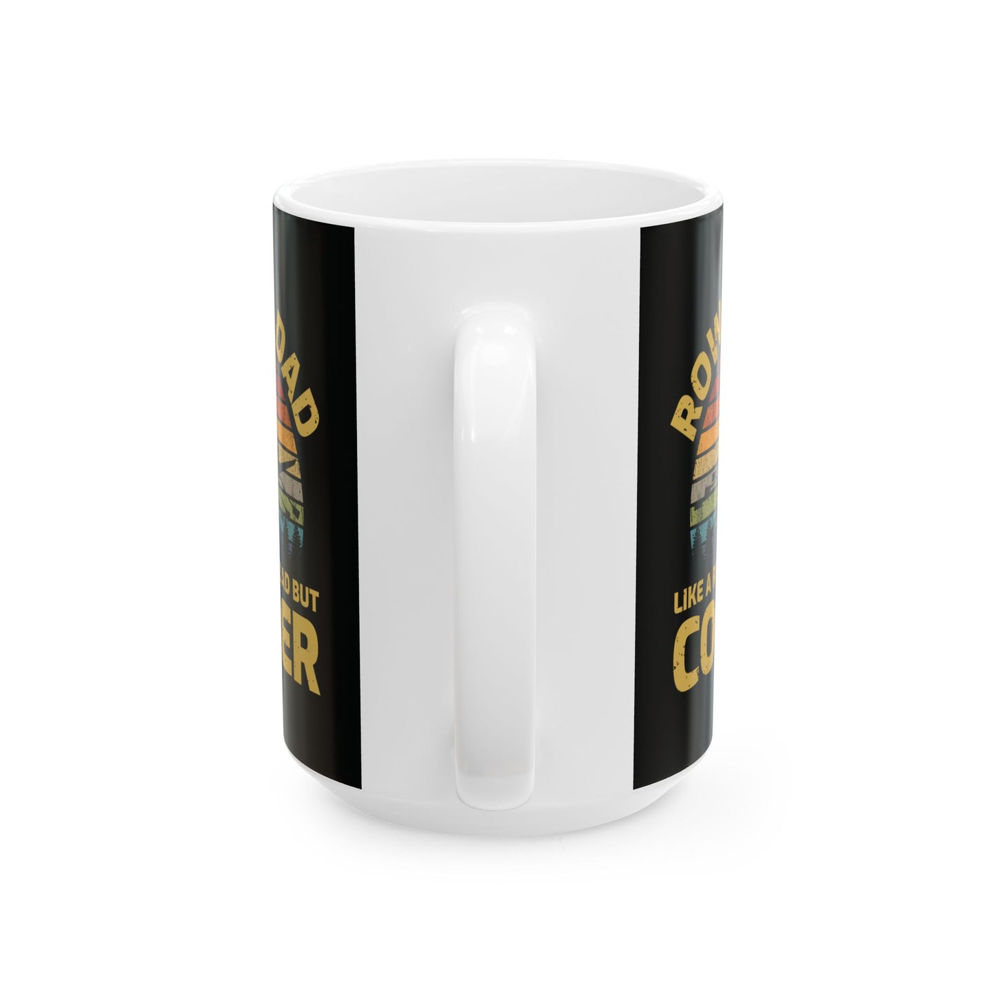 Rowing Mug Rowing Dad Parent Retro Water Sport Coffee Cup