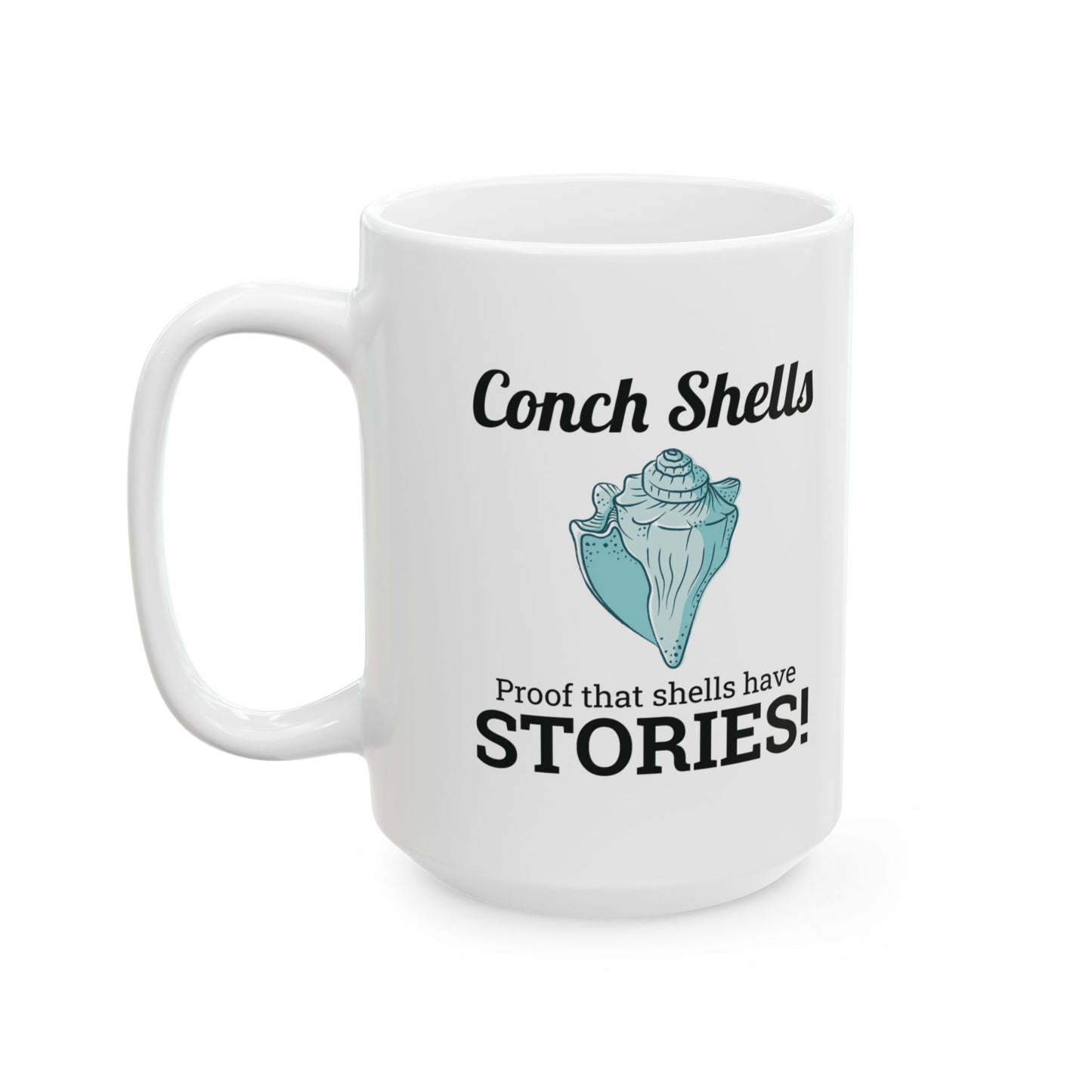 Conch Shell Mug for Beach Lovers and Ocean Enthusiasts