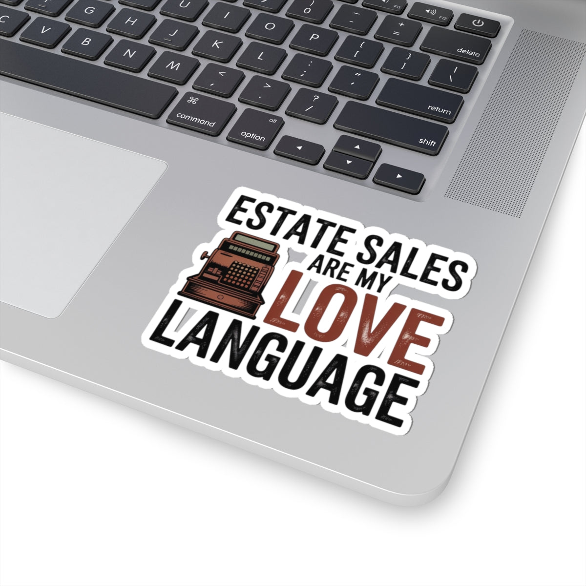 Antique Collector Sticker – Estate Sales Love Language Decal for Thrifters, Vintage Pickers