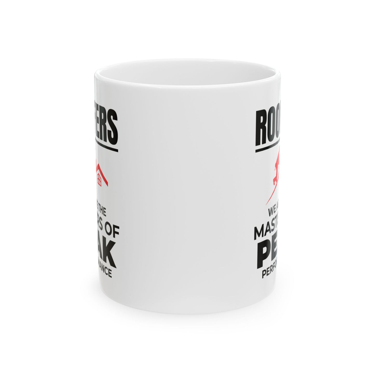 Roofer Mug - Masters of Peak Performance - Roofing Gift Coffee Cup