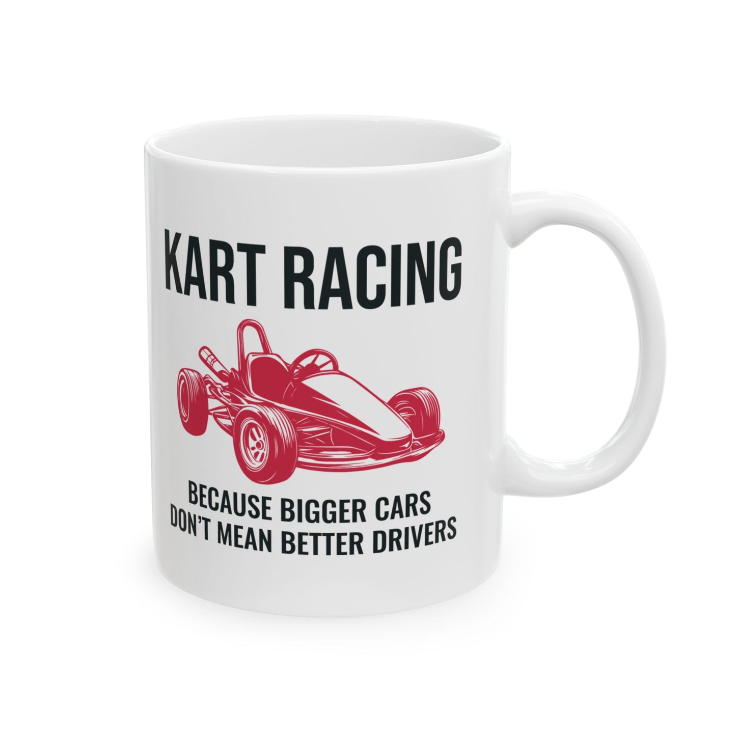 Go Kart Racing Mug For Speed Enthusiasts Karting Fans Driver Gift